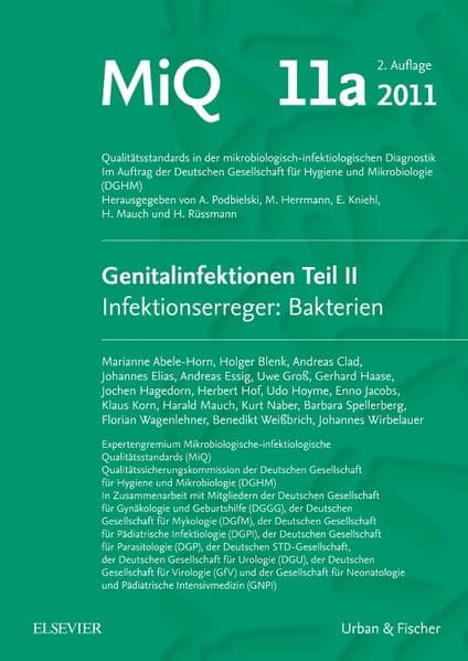 MIQ 11a: Genitalinfektionen 2 Infektionserreger: Bakterien