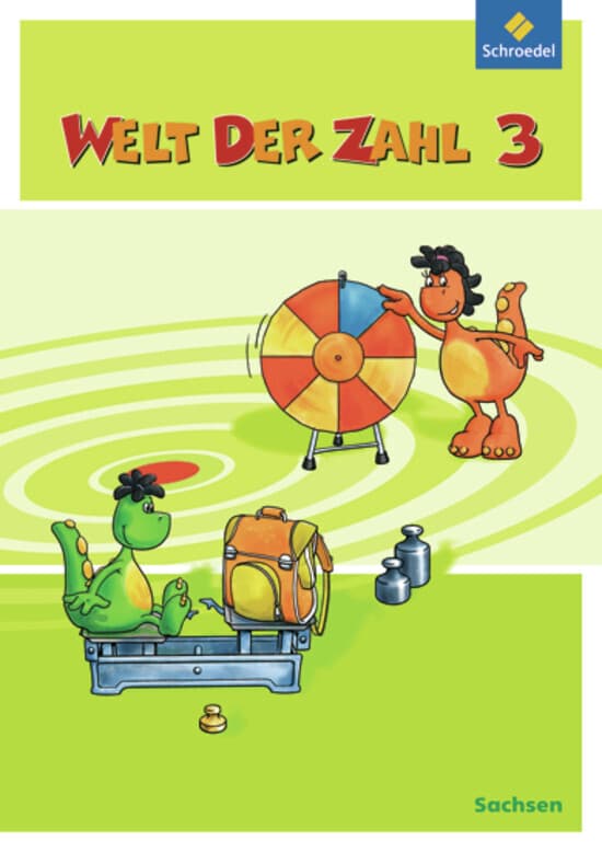 Welt der Zahl 3. Schulbuch. Sachsen