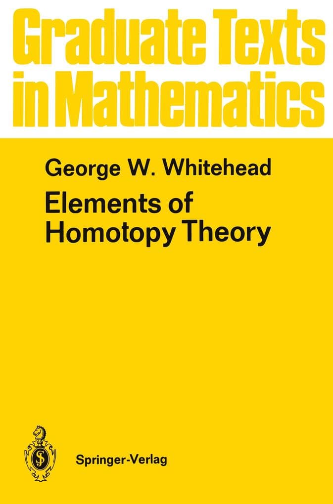 Elements of Homotopy Theory