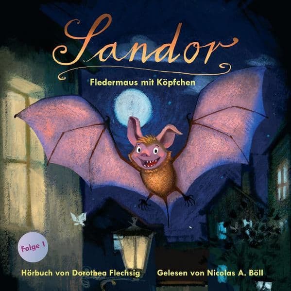 Sandor, Fledermaus mit Köpfchen,1 Audio-CD