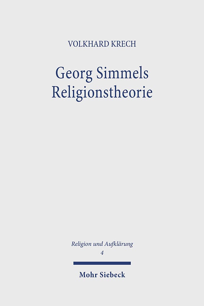 Georg Simmels Religionstheorie