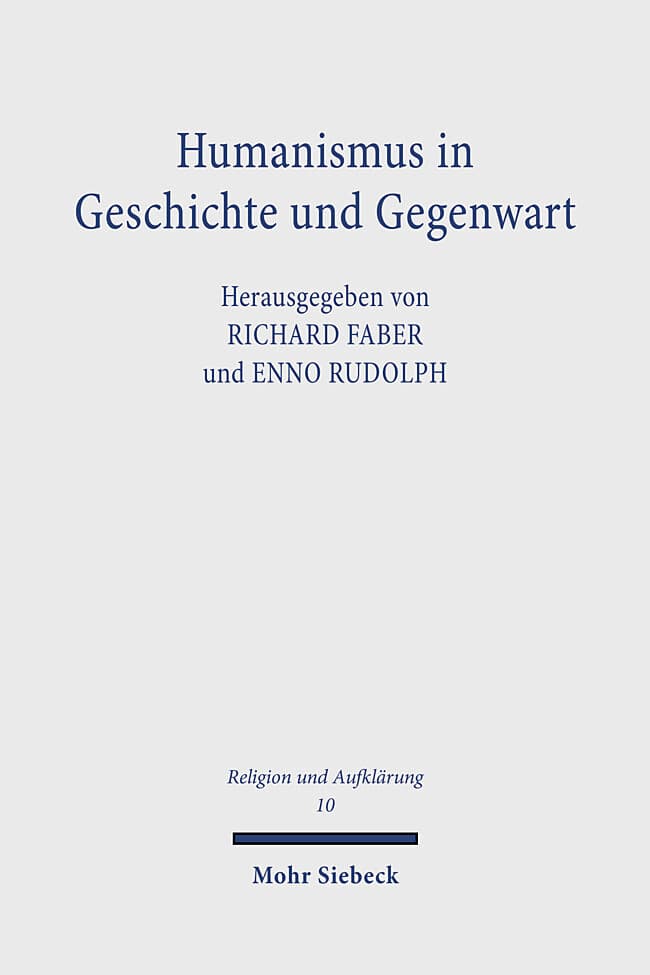 Humanismus in Geschichte und Gegenwart