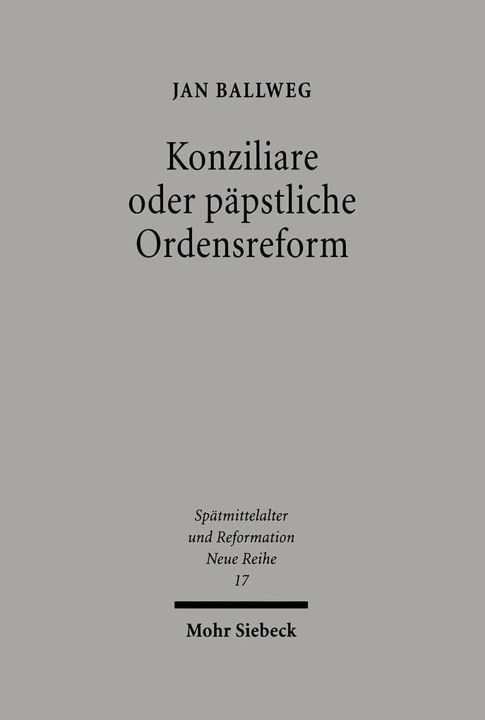 Konziliare oder päpstliche Reform