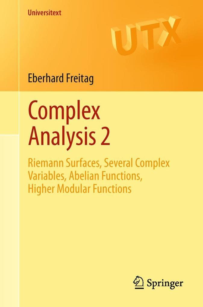 Complex Analysis 2