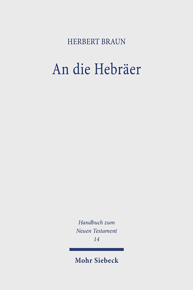 An die Hebräer / An die Hebräer