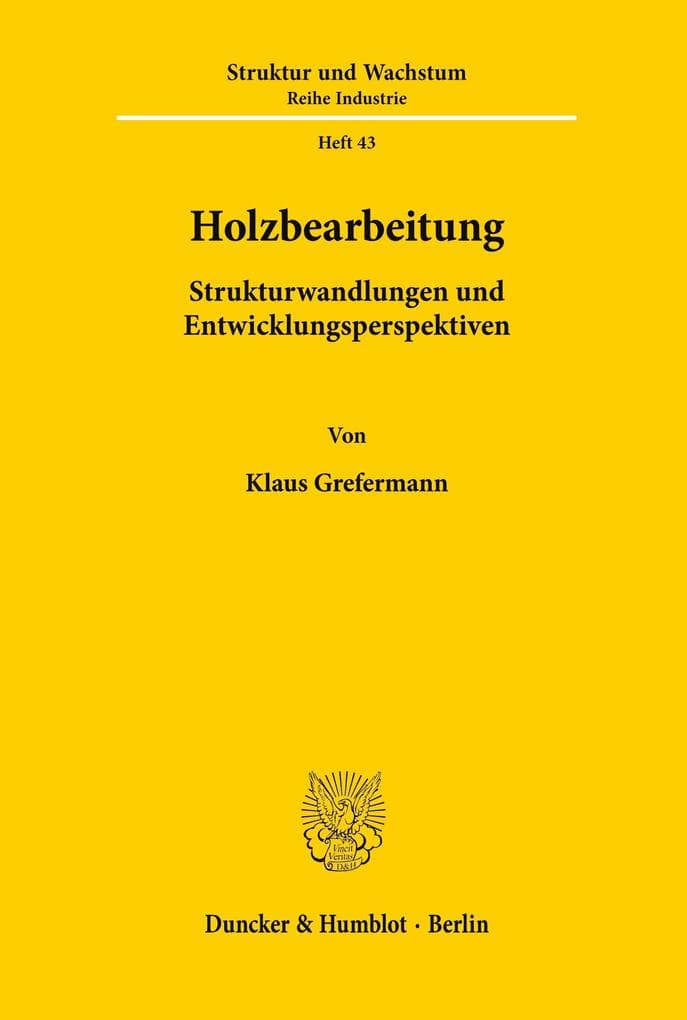 Holzbearbeitung.