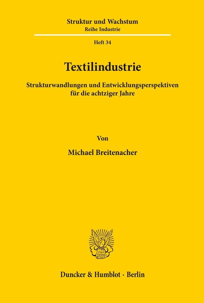 Textilindustrie.