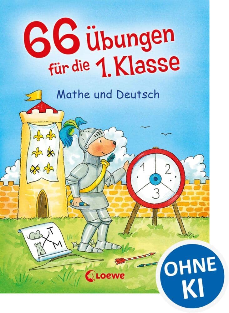 66 Übungen für die 1. Klasse: Mathe und Deutsch