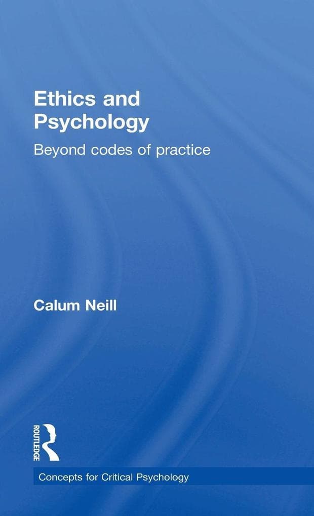 Ethics and Psychology