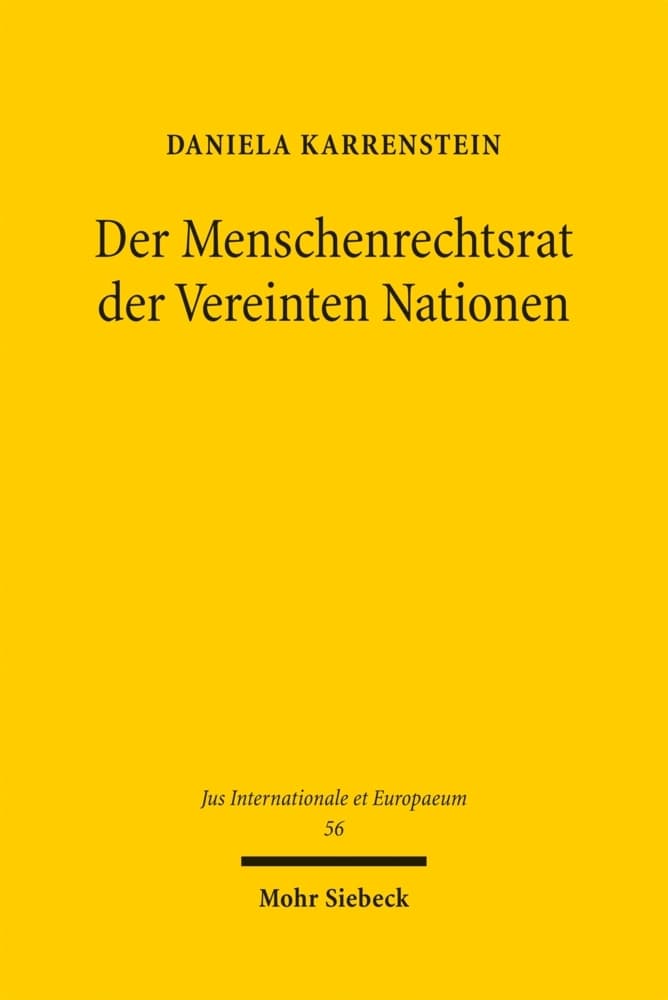 Der Menschenrechtsrat der Vereinten Nationen