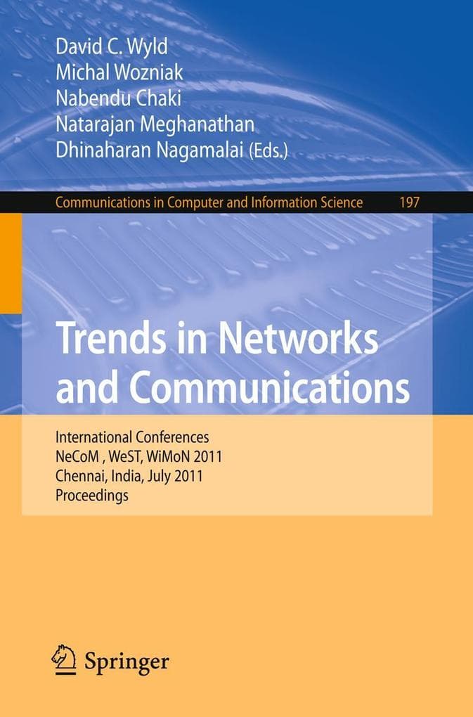 Trends in Network and Communications