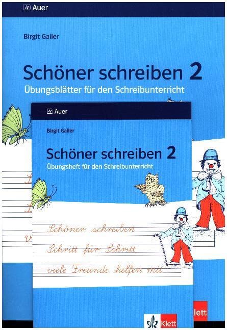 Schöner schreiben Schritt für Schritt, viele Freunde helfen mit. inkl. Übungsheft, 2. Jahrgangsstufe - Lateinische Ausgangsschrift