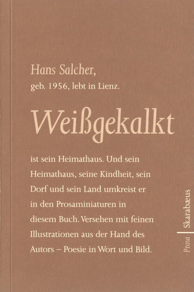 Weißgekalkt: Prosa