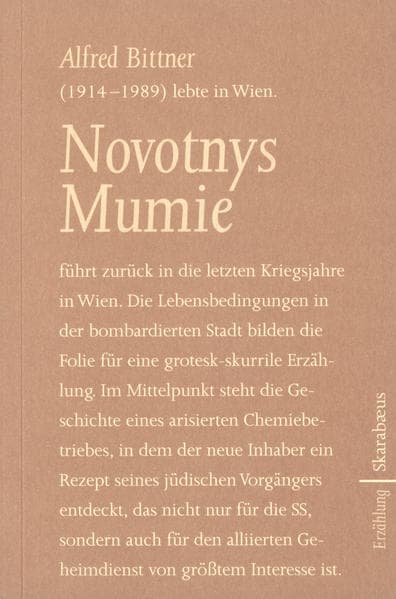 Novotnys Mumie: Erzählung