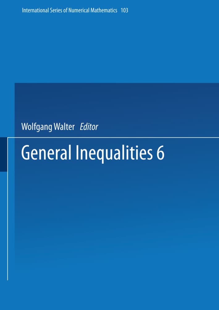 General Inequalities 6