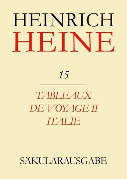 Tableaux de voyage II. Italie