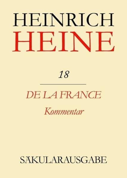 De la France. Kommentar