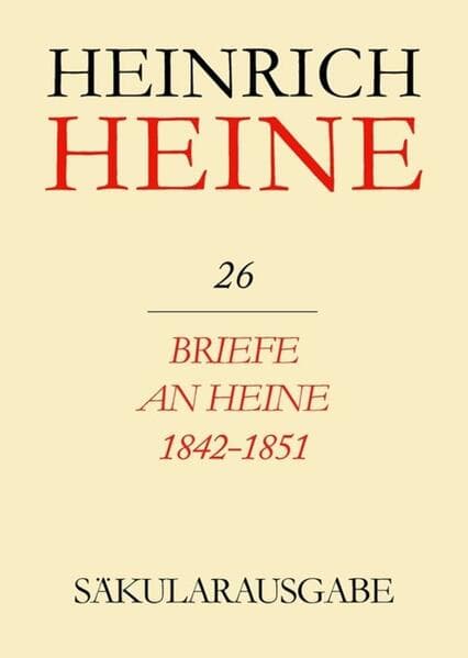 Briefe an Heine 1842-1851