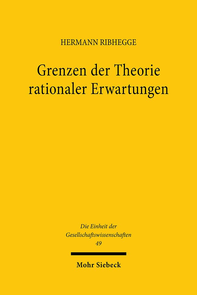 Grenzen der Theorie rationaler Erwartungen