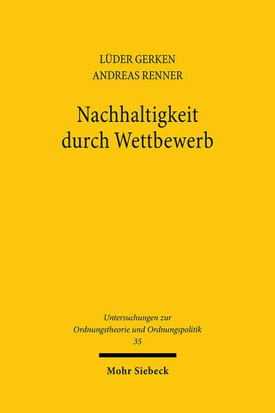 Nachhaltigkeit durch Wettbewerb