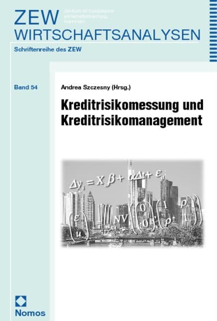 Kreditrisikomessung und Kreditrisikomanagement