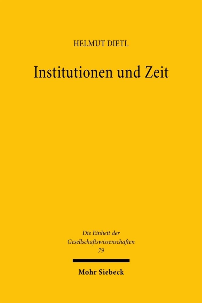 Institutionen und Zeit