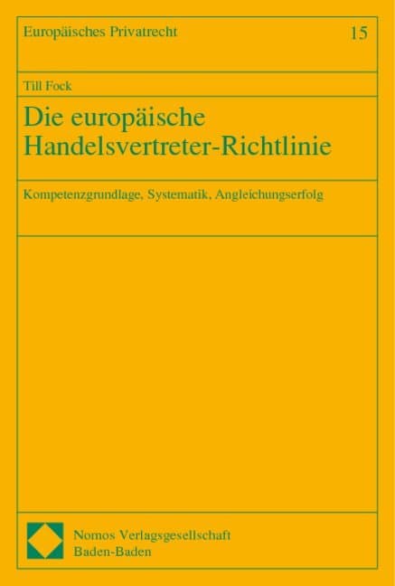 Die europäische Handelsvertreter-Richtlinie