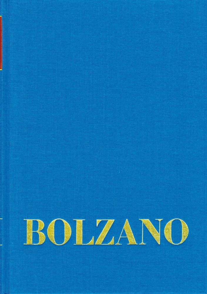 Bernard Bolzano Gesamtausgabe / Reihe I: Schriften. Band 19,1: Ueber die Perfectibilität des Katholi