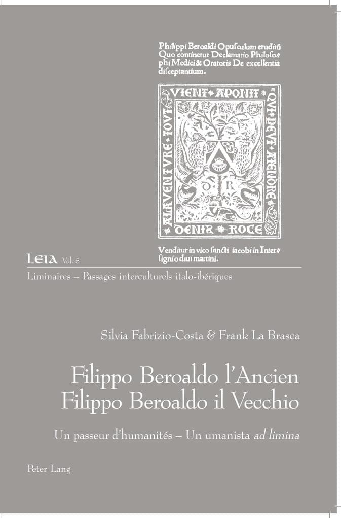 Filippo Beroaldo l'Ancien - Filippo Beroaldo il Vecchio