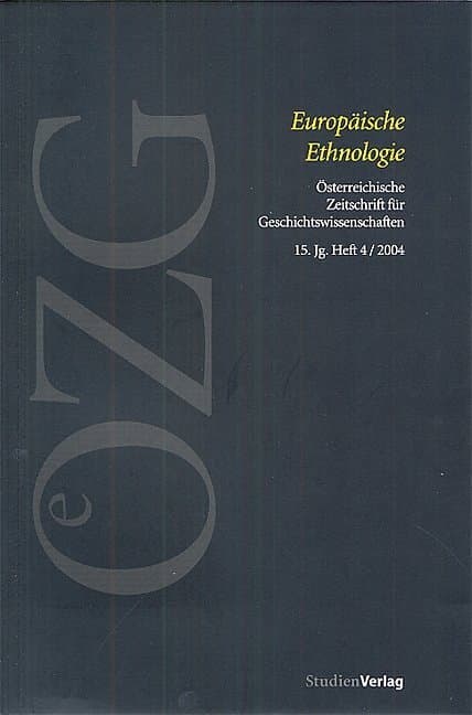 Europäische Ethnologie: Europäische Ethnologie