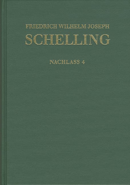 Friedrich Wilhelm Joseph Schelling: Historisch-kritische Ausgabe / Reihe II: Nachlaß. Band 4: Frühe theologische Arbeiten 1792-1793