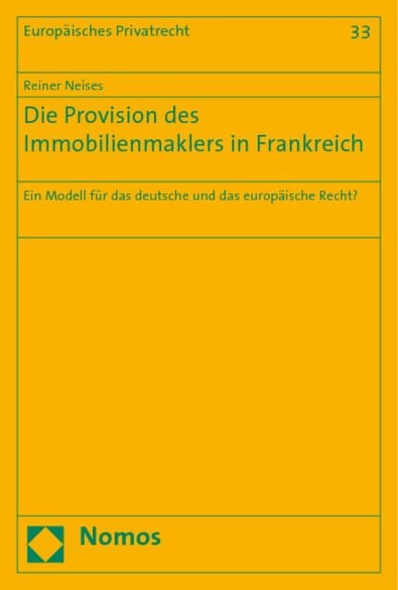 Die Provision des Immobilienmaklers in Frankreich
