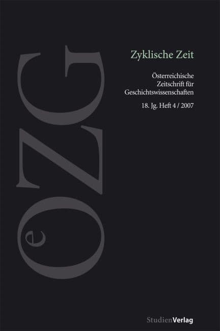 Zyklische Zeit: Zyklische Zeit