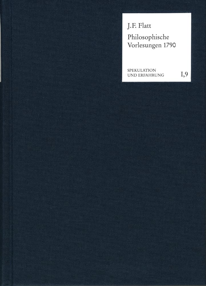 Philosophische Vorlesungen 1790