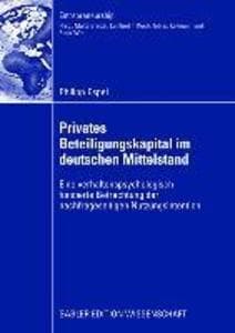 Privates Beteiligungskapital im deutschen Mittelstand