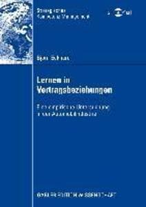 Lernen in Vertragsbeziehungen