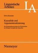 Kausalität und Argumentrealisierung