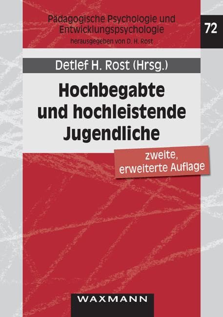 Hochbegabte und hochleistende Jugendliche. Befunde aus dem Marburger Hochbegabtenprojekt