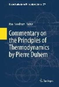 Commentary on the Principles of Thermodynamics by Pierre Duhem