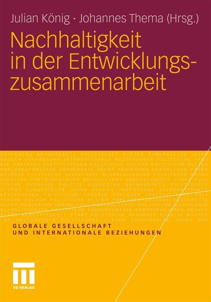 Nachhaltigkeit in der Entwicklungszusammenarbeit