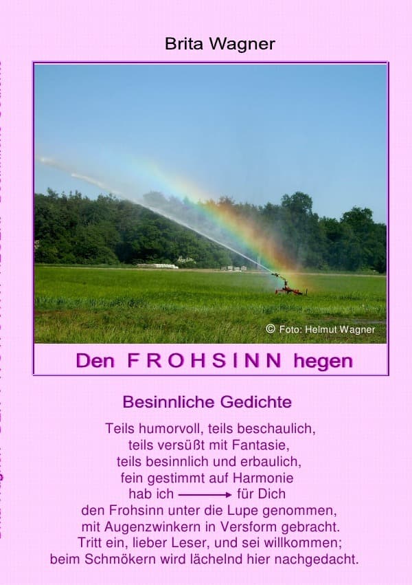 Den Frohsinn hegen: Besinnliche Gedichte