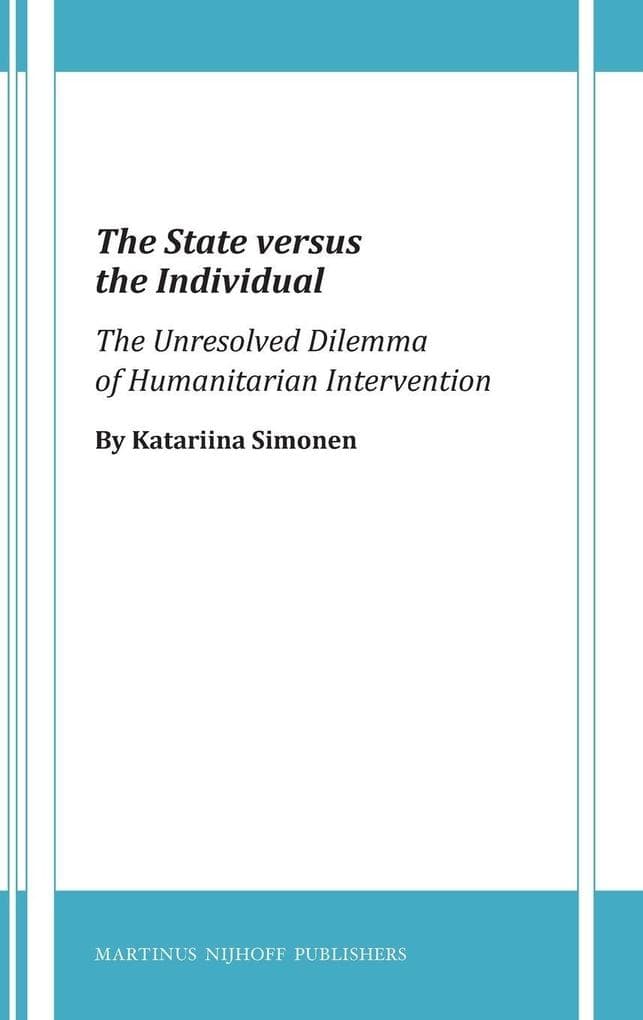 The State versus the Individual
