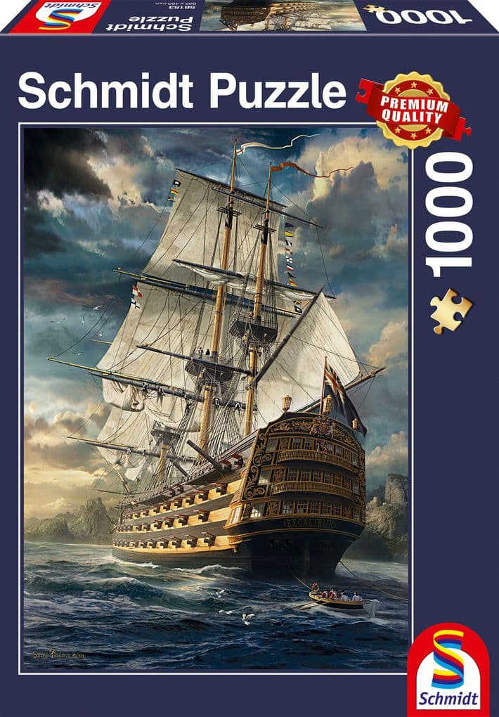 Segel gesetzt!, 1.000 Teile