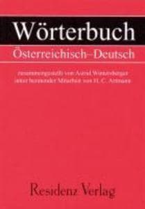 Wörterbuch Österreichisch - Deutsch
