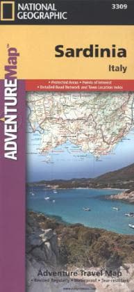 Sardinia Map [Italy]