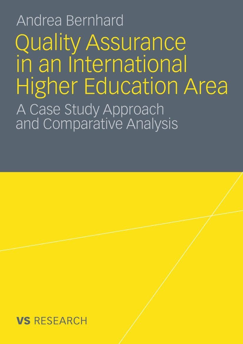 Quality Assurance in an International Higher Education Area