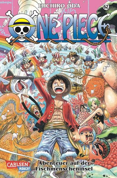 One Piece 62. Abenteuer auf der Fischmenscheninsel