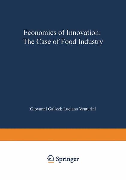Economics of Innovation: The Case of Food Industry