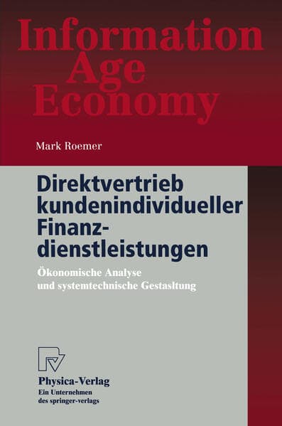 Direktvertrieb kundenindividueller Finanzdienstleistungen