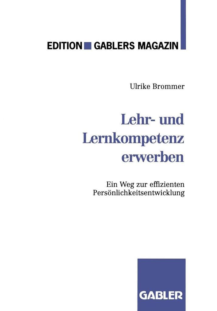 Lehr- und Lernkompetenz erwerben